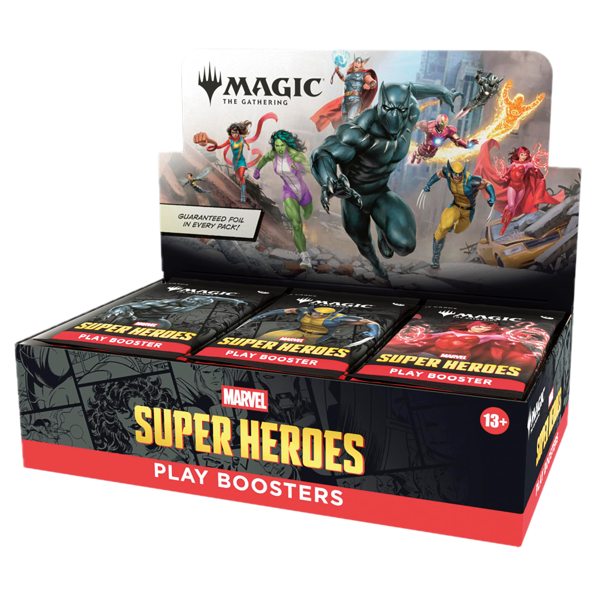 Magic: The Gathering - MARVEL Super Heroes - Play Booster Box